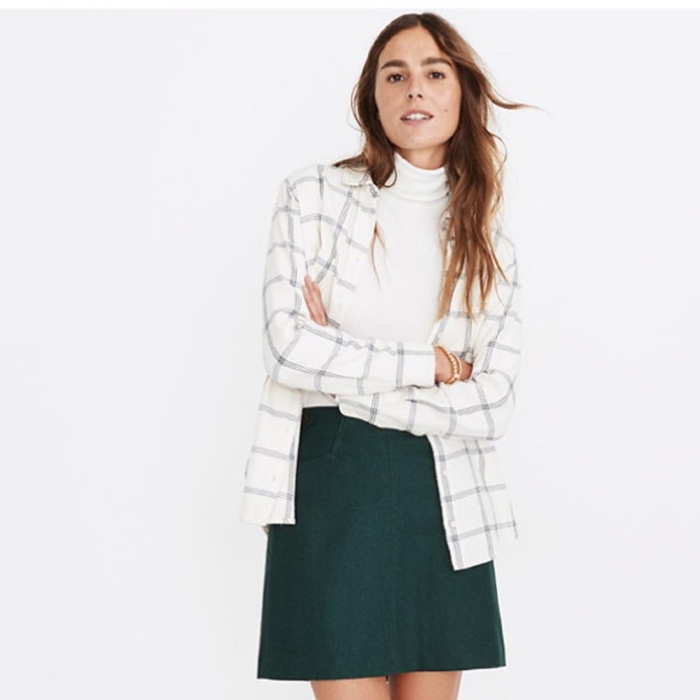 Madewell A-line Assembly Skirt